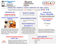 Tablet Screenshot of hospitaldirectoryasia.com